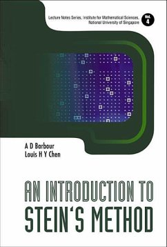 An Introduction to Stein's Method - Barbour, Andrew; Chen, Louis Hsiao Yun