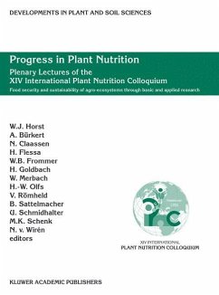 Progress in Plant Nutrition: Plenary Lectures of the XIV International Plant Nutrition Colloquium - Horst