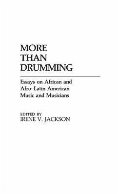 More Than Drumming - Jackson, Irene V.