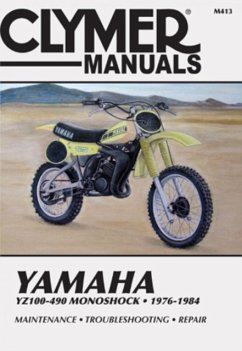 Yamaha YZ100-490 Monoshock Motorcycle (1976-1984) Service Repair Manual - Haynes Publishing