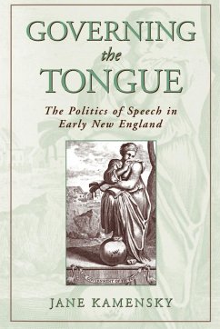 Governing the Tongue - Kamensky, Jane