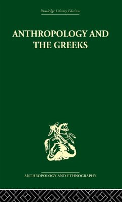 Cover Anthropology and the Greeks