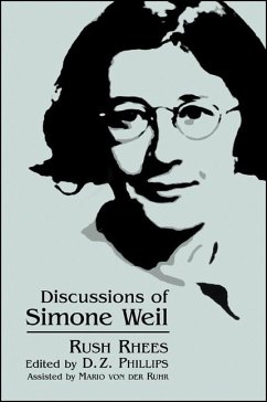 Discussions of Simone Weil - Rhees, Rush