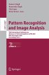 Pattern Recognition and Image Analysis - Bild 1