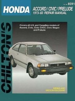 Honda Accord, Civic, and Prelude, 1973-83 - Chilton Automotive Books; Chilton