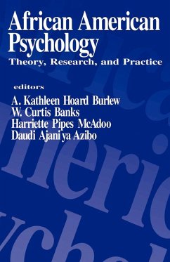 African American Psychology - Burlew, Ann Kathleen / Banks, W . Curtis / McAdoo, Harriette Pipes / Azibo, Daudi Ajani Ya (eds.)