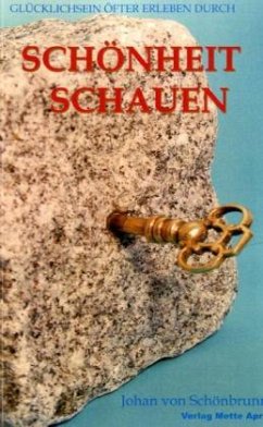 Cover Schönheit schauen