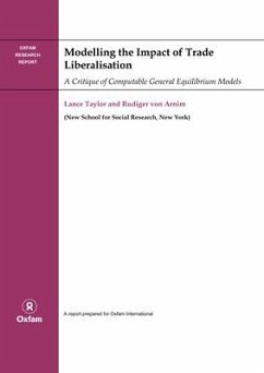 Modelling the Impact of Trade Liberalisation - Taylor, Lance