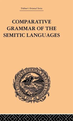 Cover Comparative Grammar of the Semitic Languages