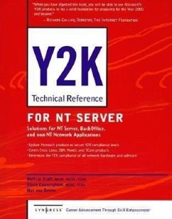 Y2K Technical Reference for NT Server - Craft, Melissa; Doorn, Han van; Cunningham, Stace