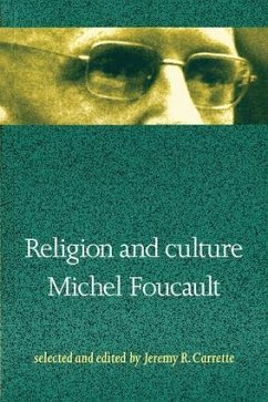 Religion and Culture - Foucault, Michel