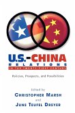 U.S.-China Relations in the Twenty-First Century