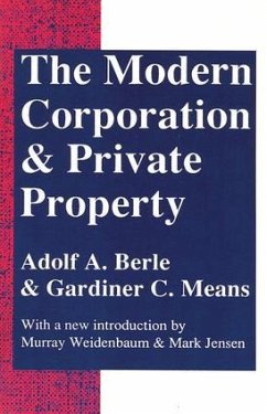 The Modern Corporation and Private Property - Berle, Adolf A.