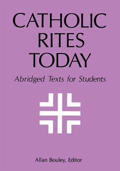 Cover Catholic Rites Today