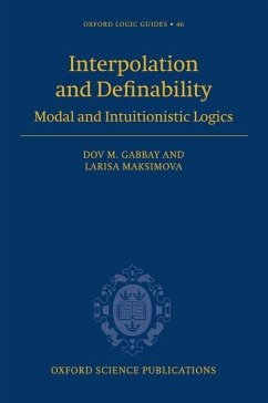 Interpolation and Definability - Gabbay, Dov M; Maksimova, Larisa