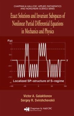 Exact Solutions and Invariant Subspaces of Nonlinear Partial Differential Equations in Mechanics and Physics - Galaktionov, Victor A; Svirshchevskii, Sergey R