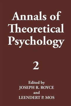 Annals of Theoretical Psychology - Royce, Joseph R. / Mos, Leendert P. (Hgg.)