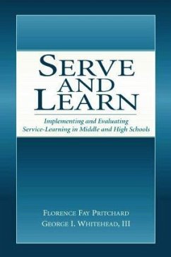 Serve and Learn - Pritchard, Florence Fay; Whitehead, George I