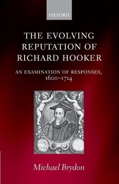 The Evolving Reputation of Richard Hooker - Brydon, Michael