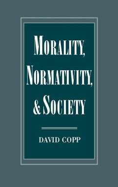 Cover Morality, Normativity, and Society