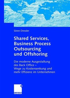 Shared Services, Business Process Outsourcing und Offshoring - Dreßler, Sören