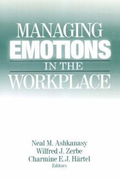 Managing Emotions in the Workplace - Ashkanasy, Neal M; Zerbe, Wilfred J; Hartel, Charmine E J