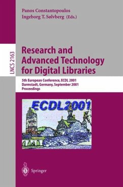 Research and Advanced Technology for Digital Libraries - Constantopoulos, Panos / Solvberg, Ingeborg T. (eds.)