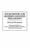 Sourcebook for Modern Japanese Philosophy