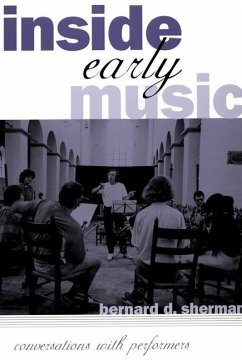 Inside Early Music - Sherman, Bernard D