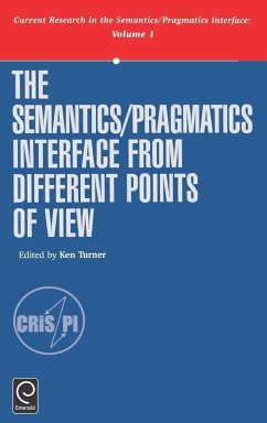 Cover The Semantics/Pragmatics Interface from Different Points of View