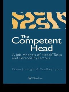 The Competent Head - Jirasinghe, Dilum; Lyons, Geoffrey