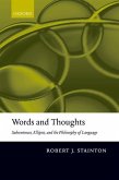 Words and Thoughts: Subsentences, Ellipsis, and the Philosophy of Language