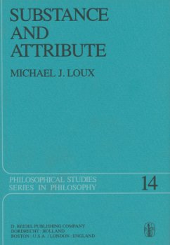 Substance and Attribute - Loux, Michael J.