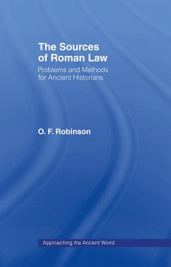 The Sources of Roman Law - Robinson, O F