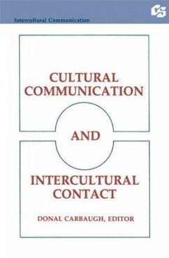 Cultural Communication and Intercultural Contact