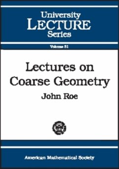 Lectures on Coarse Geometry - Roe, John