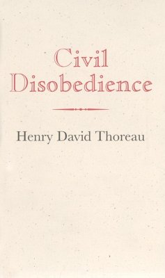 Civil Disobedience - Thoreau, Henry