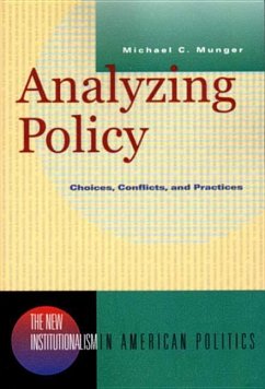 Analyzing Policy - Munger, Michael C