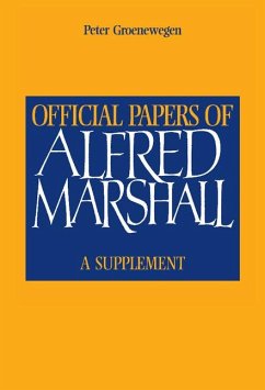 Cover Official Papers of Alfred Marshall