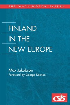 Finland in the New Europe - Jakobson, Max