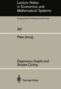 Degeneracy Graphs and Simplex Cycling - Zörnig, Peter
