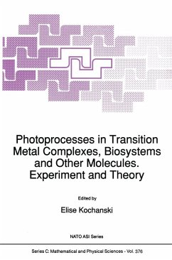 Photoprocesses in Transition Metal Complexes, Biosystems and Other Molecules, Experiment and Theory - Kochanski, E. (Hrsg.)