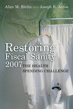 Cover Restoring Fiscal Sanity 2007