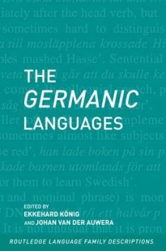 The Germanic Languages - Konig, Ekkehard; van der Auwera, Johan