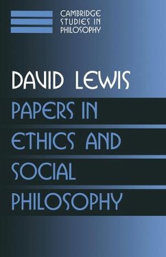 Papers in Ethics and Social Philosophy - Lewis, David K.