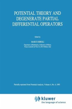 Potential Theory and Degenerate Partial Differential Operators - Biroli, Marco (Hrsg.)