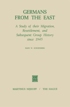 Germans from the East - Schoenberg, H. W.