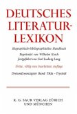Tikla - Trystedt / Deutsches Literatur-Lexikon Band 23