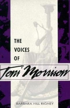 Voices of Toni Morrison - Rigney, Barbara Hill