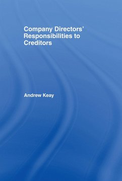 Company Directors' Responsibilities to Creditors - Keay, Andrew